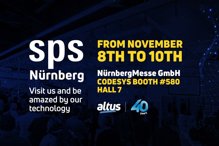 Altus will attend to SPS Nuremberg 2022