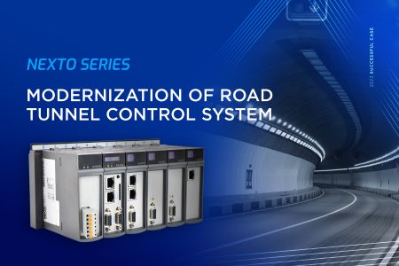 Road tunnel control system automated with Altus technology