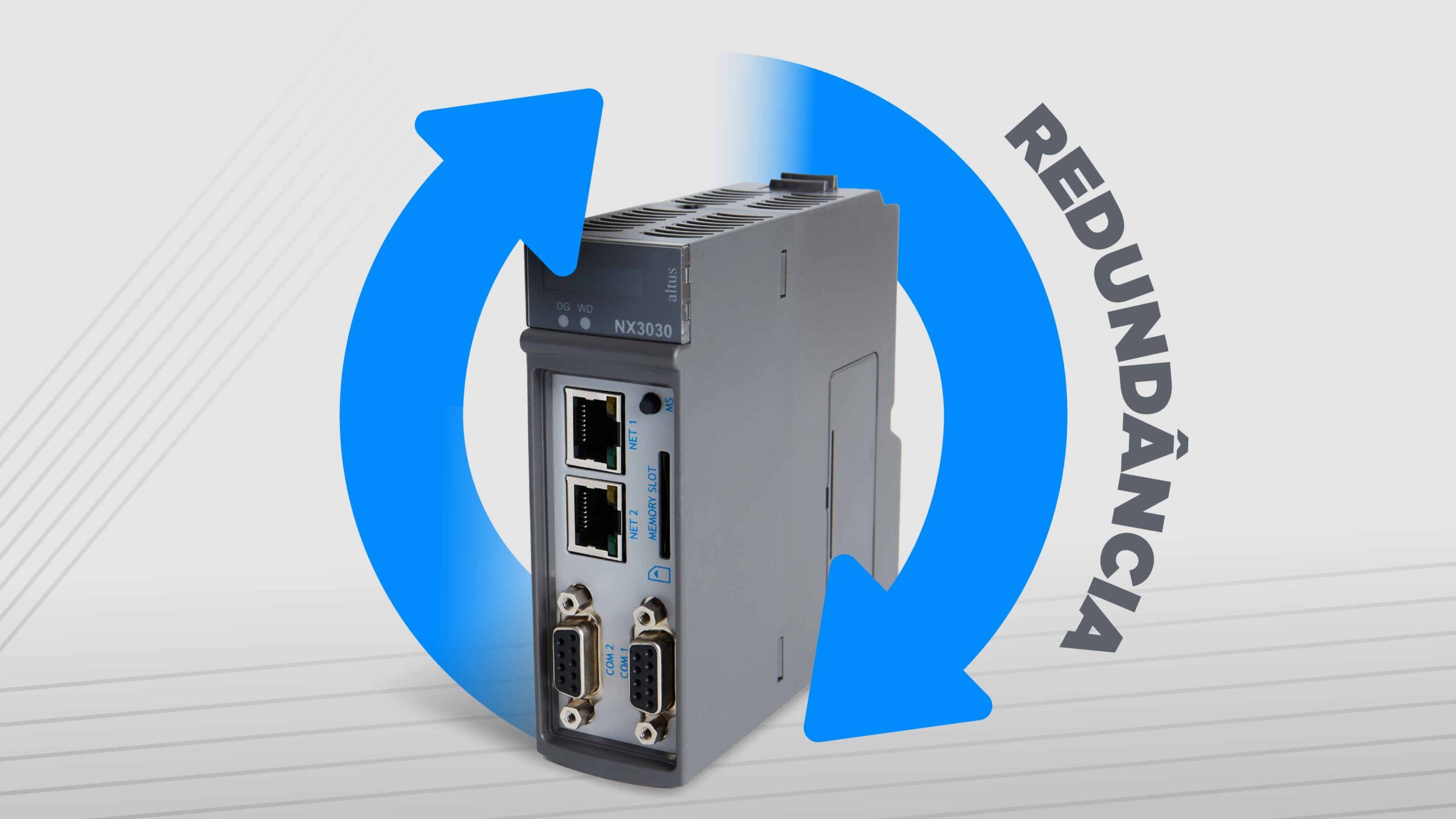 High availability with hot-standby redundancy.