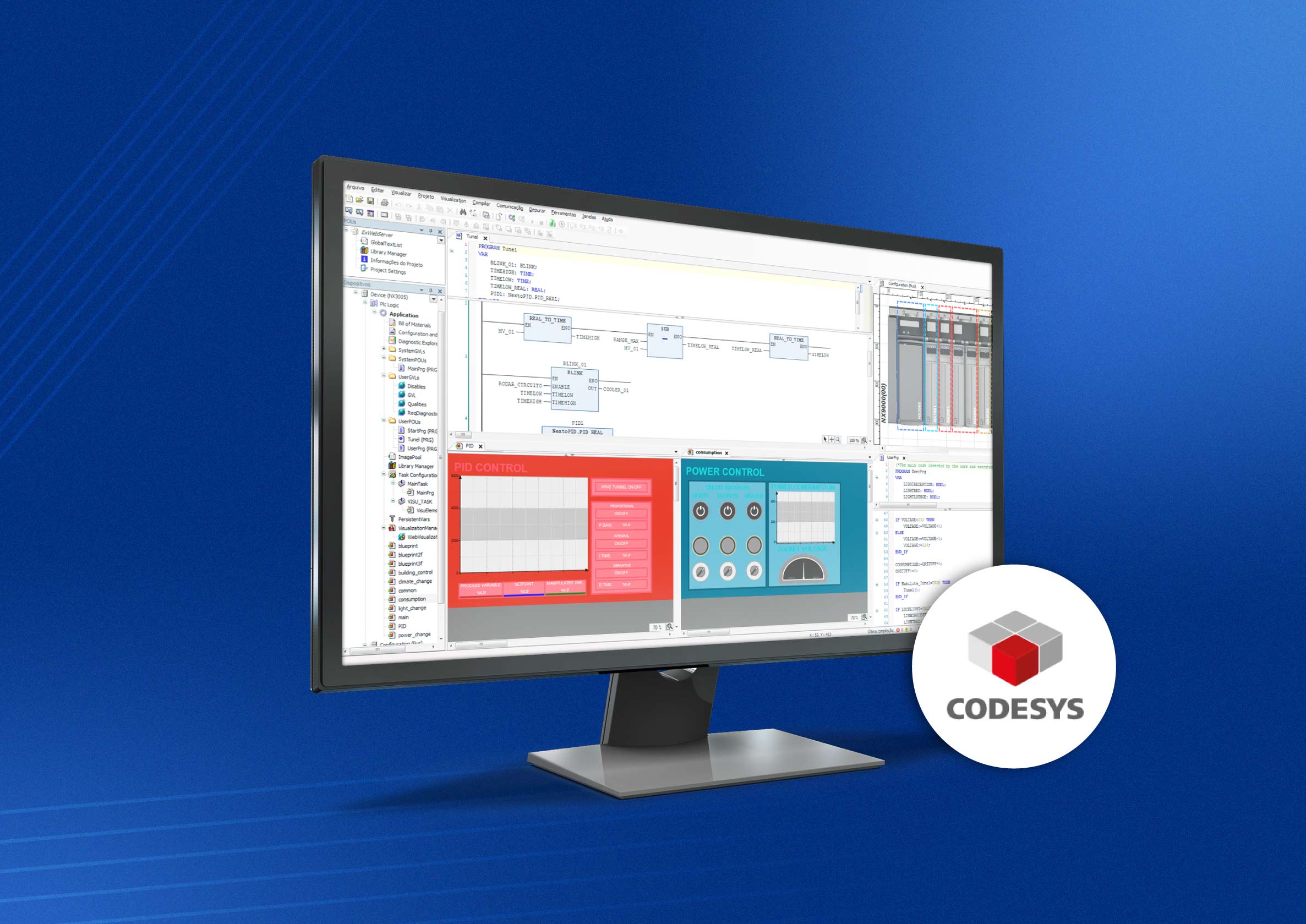 Desenvolvimento com o MasterTool Xtorm