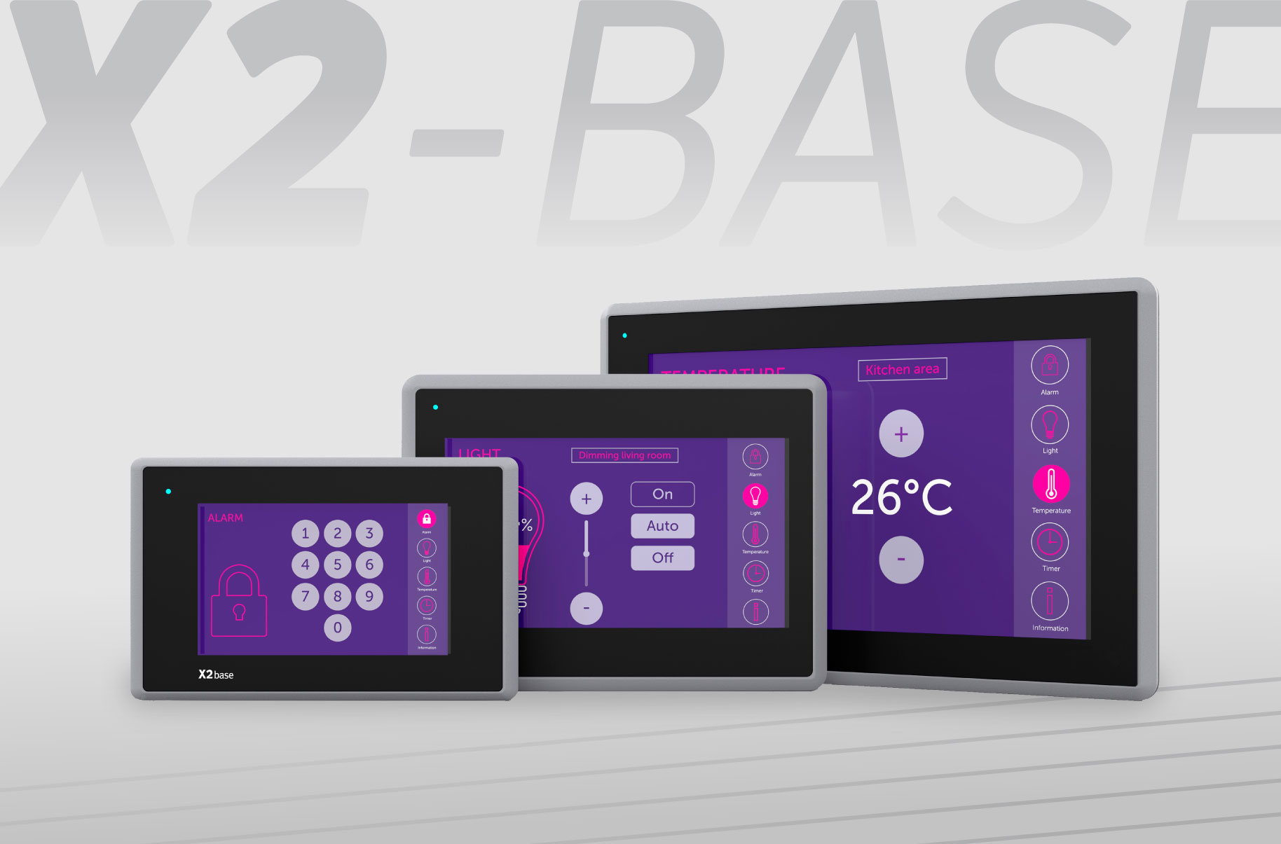 Velocidade e eficiência para máquinas com a linha X2-BASE