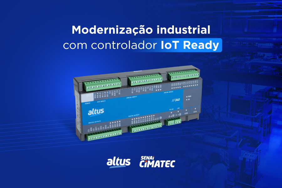 Altus e SENAI CIMATEC unem expertise para impulsionar a Indústria 4.0